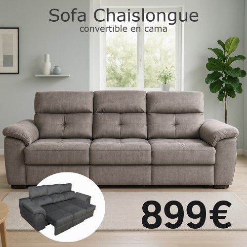 SOFA CAMA SHAISLONGUE PERINEO 240cm