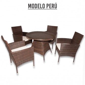 CONJUNTO JARDIN 5 piezas Modelo Peru